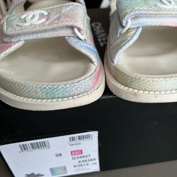 **sold Chanel 22c dad sandals - Picture 5 of 9